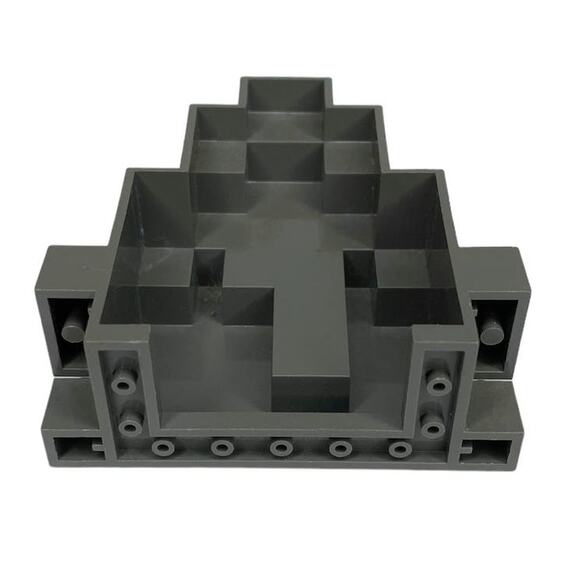 Lego Castle Rock Panel Gray Castello 6083 - 1 Piece - Picture 3 of 5